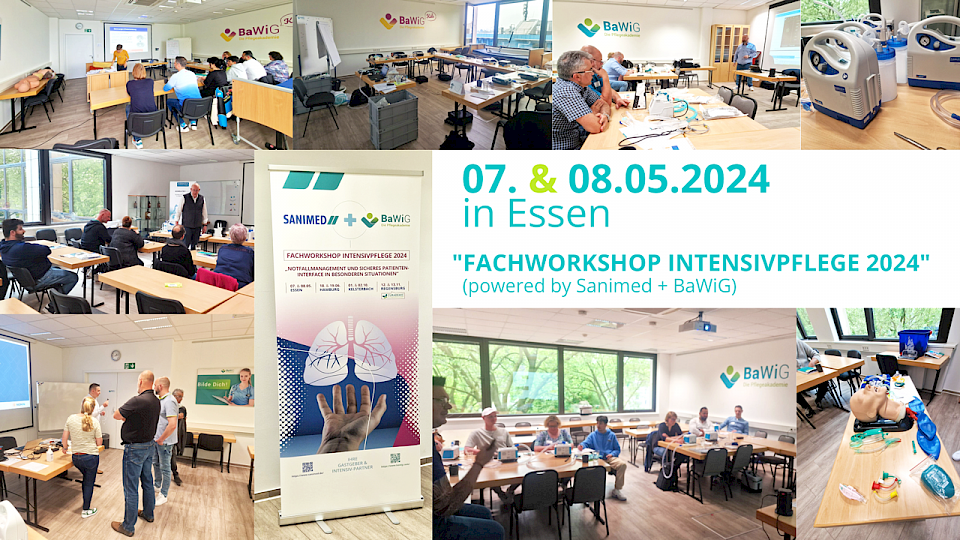 Review: "FACHWORKSHOP INTENSIVPFLEGE 2024" in Essen, powered by Sanimed + BaWiG - Vorschaubild