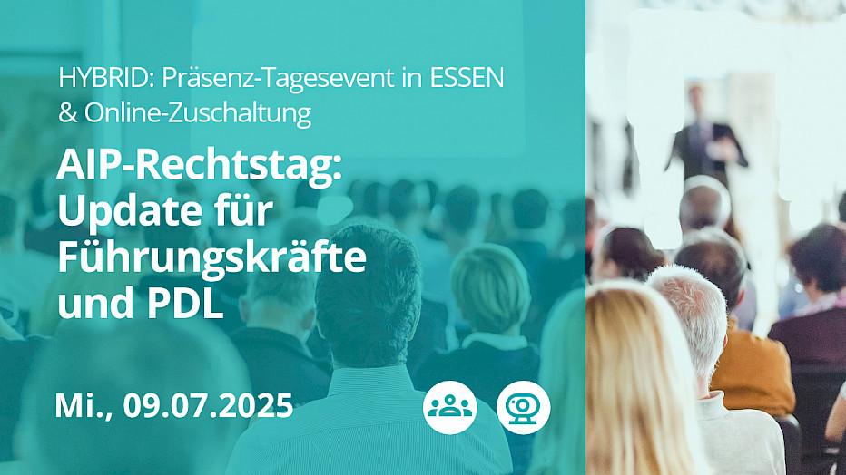 BaWiG - Infografik den "AIP-Rechtstag: Update für Führungskräfte und PDL"